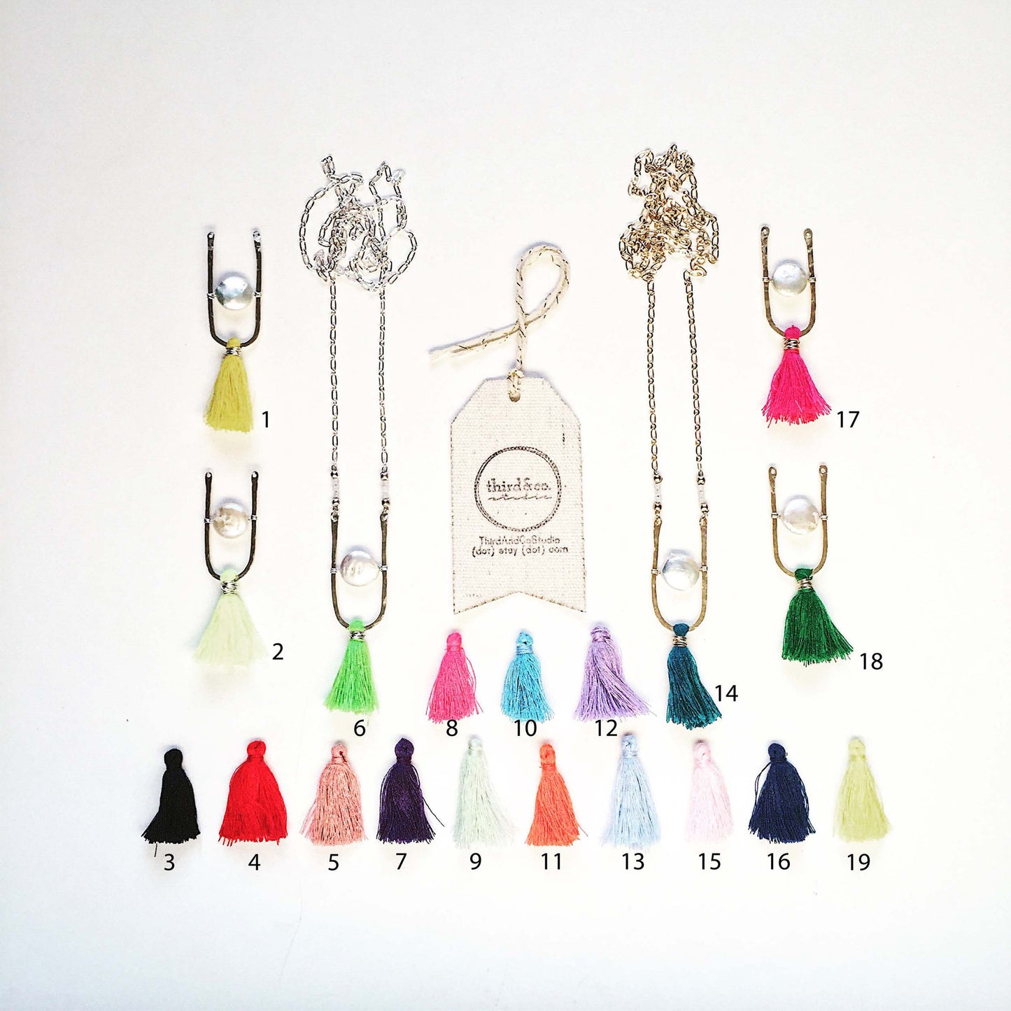 Chroma Necklace in Silver