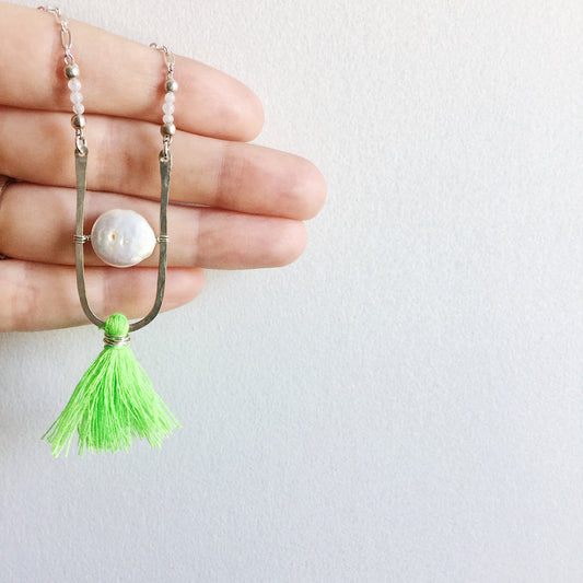 Chroma Necklace in Silver