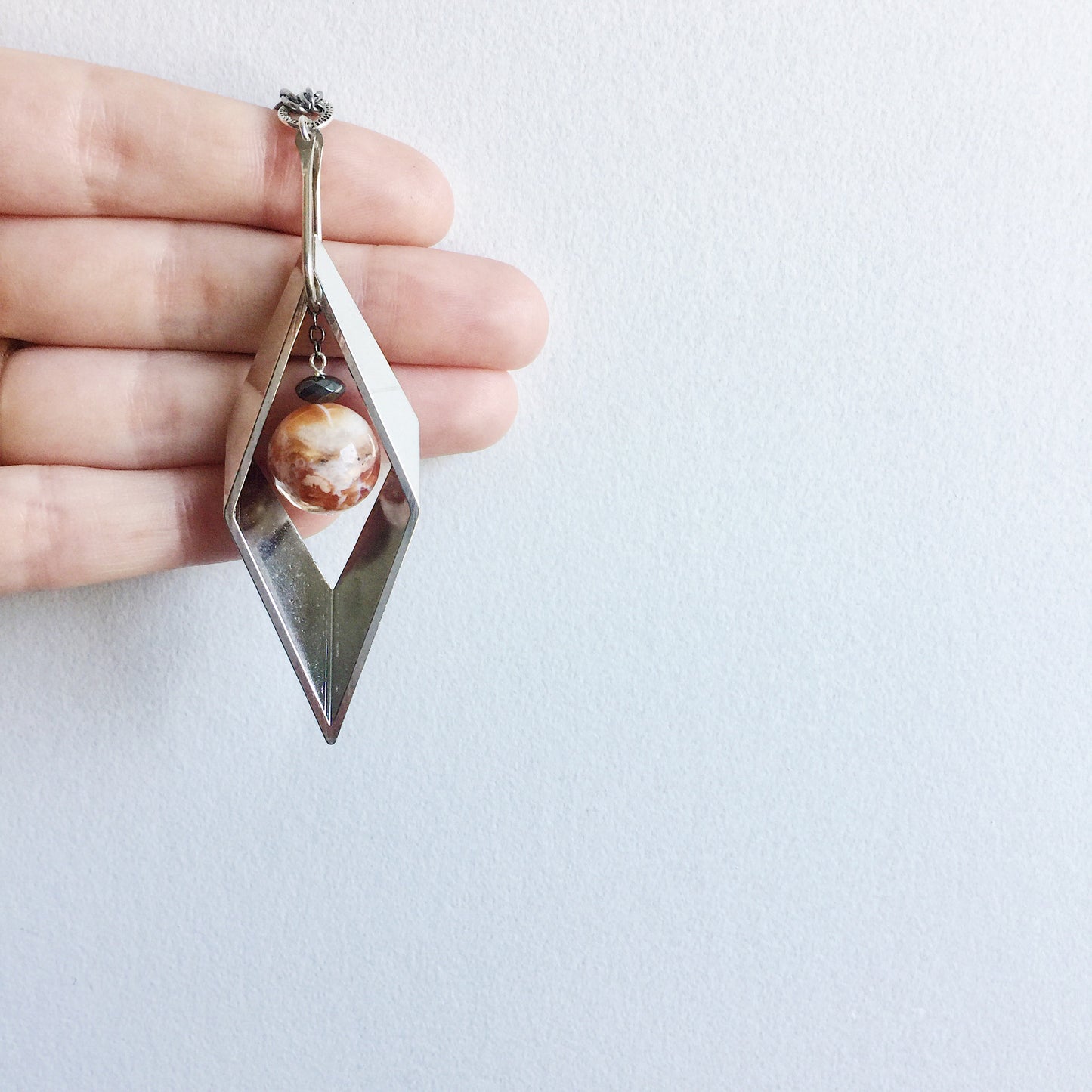 Kinetic Necklaces in Gold and Silver