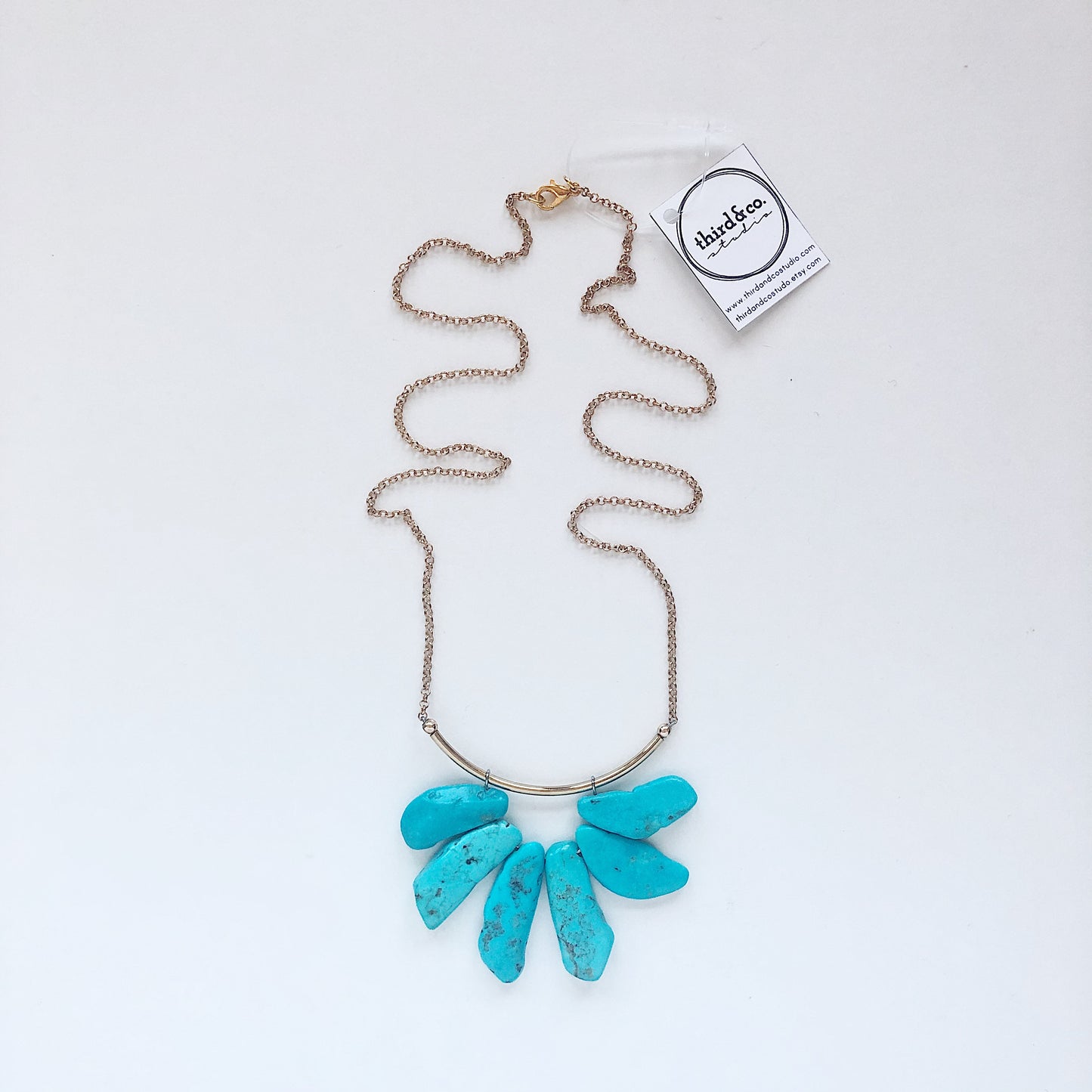 OOAK - Sleeping Beauty Turquoise Necklace
