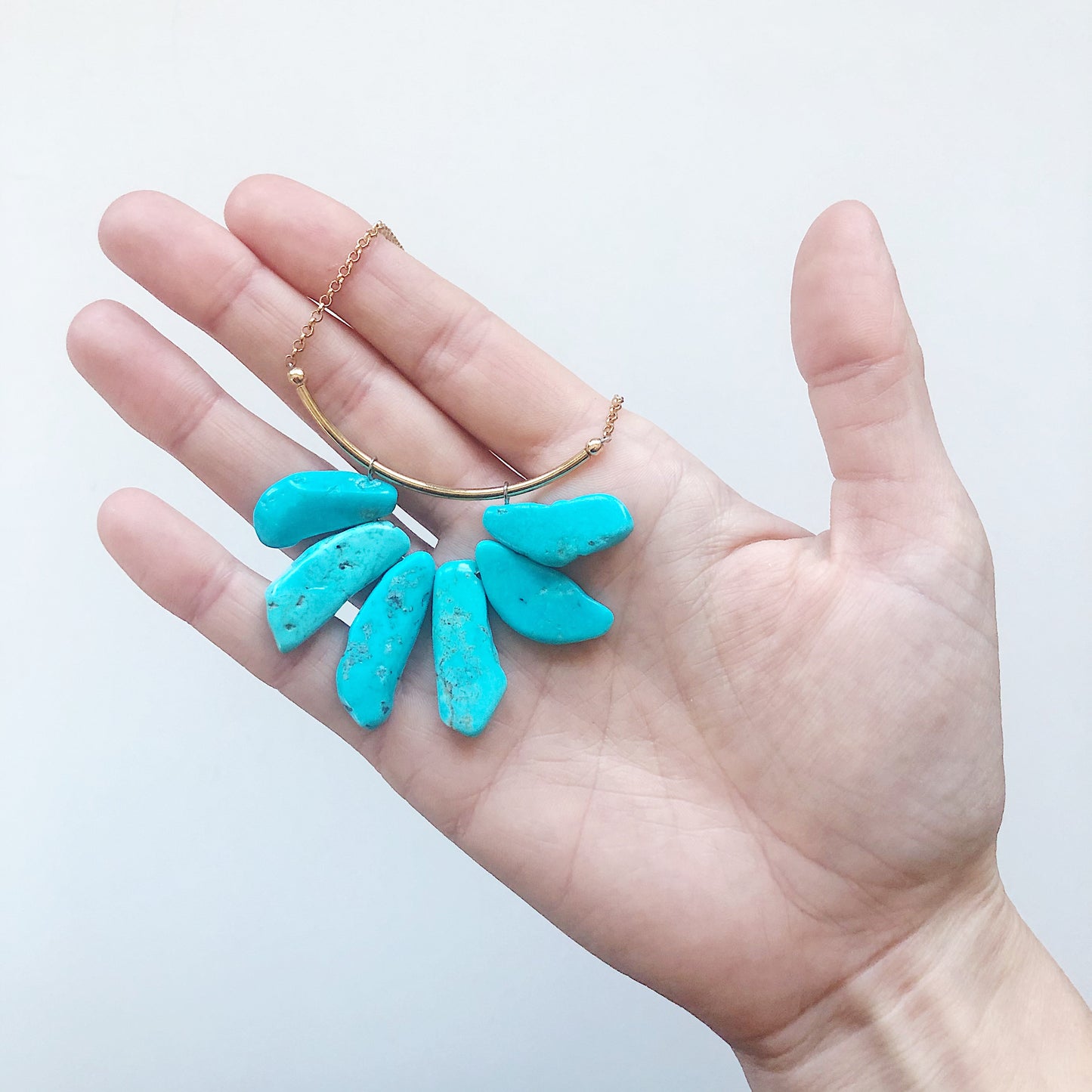 OOAK - Sleeping Beauty Turquoise Necklace