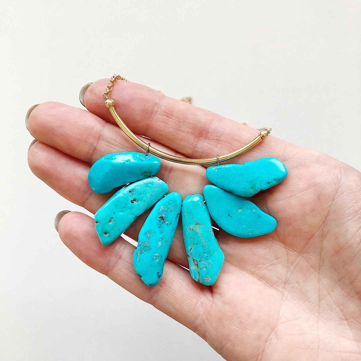 OOAK - Sleeping Beauty Turquoise Necklace