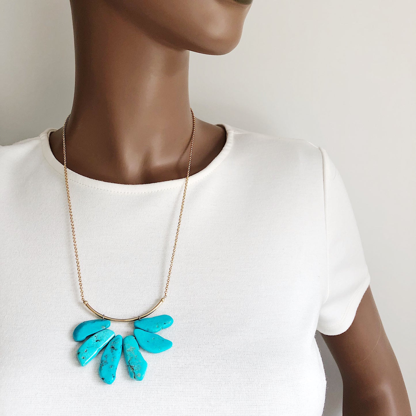 OOAK - Sleeping Beauty Turquoise Necklace