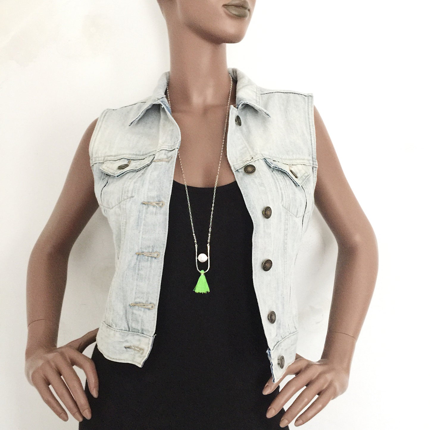 Chroma Necklace in Silver