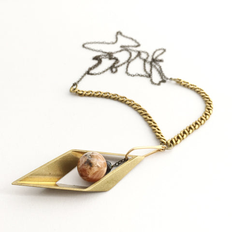 Kinetic Necklaces in Gold and Silver