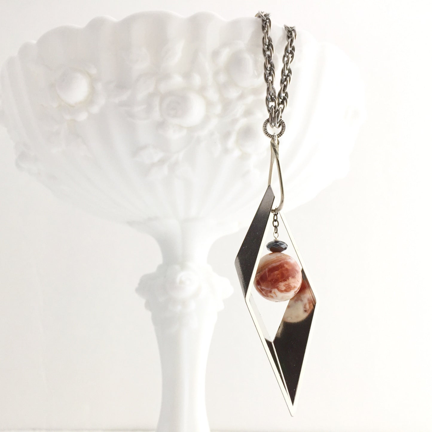Kinetic Necklaces in Gold and Silver