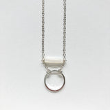 Minimalist Mother of Pearl Necklace