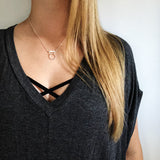 Minimalist Mother of Pearl Necklace