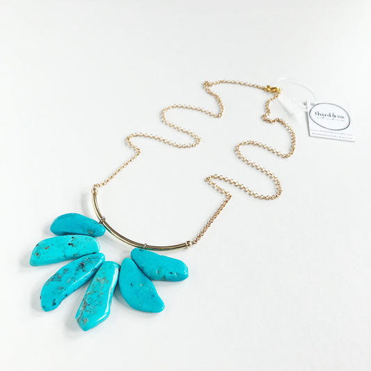 OOAK - Sleeping Beauty Turquoise Necklace